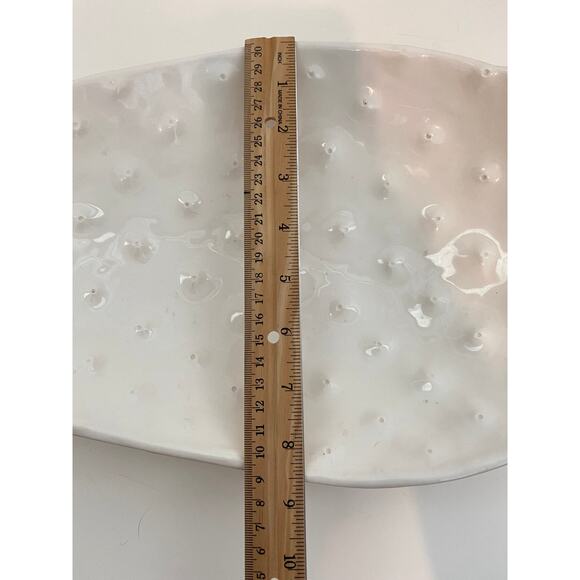 Vintage 1990s Global Views ceramic abstract decorative bowl - Picture 12 of 14